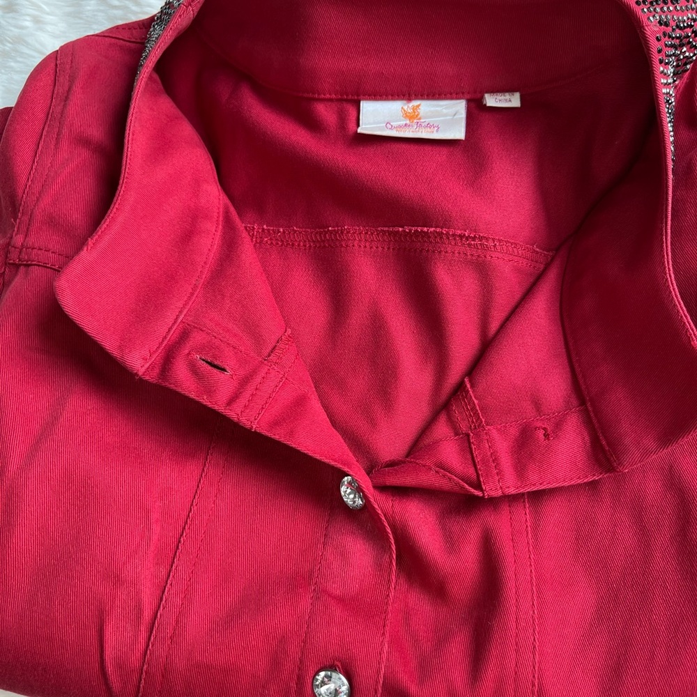 Red Men's Shirt by